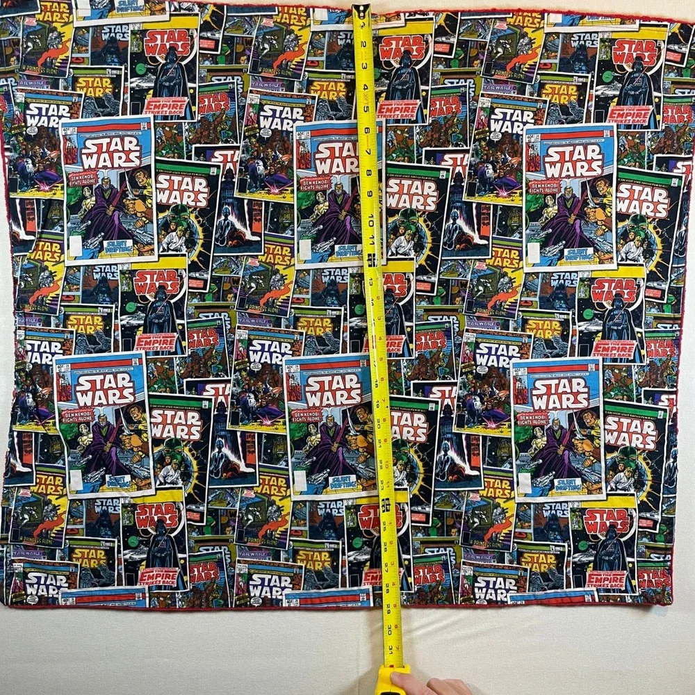 Brookidlyn Star‎ Wars Comic Book Minky Blanket Throw Fleece